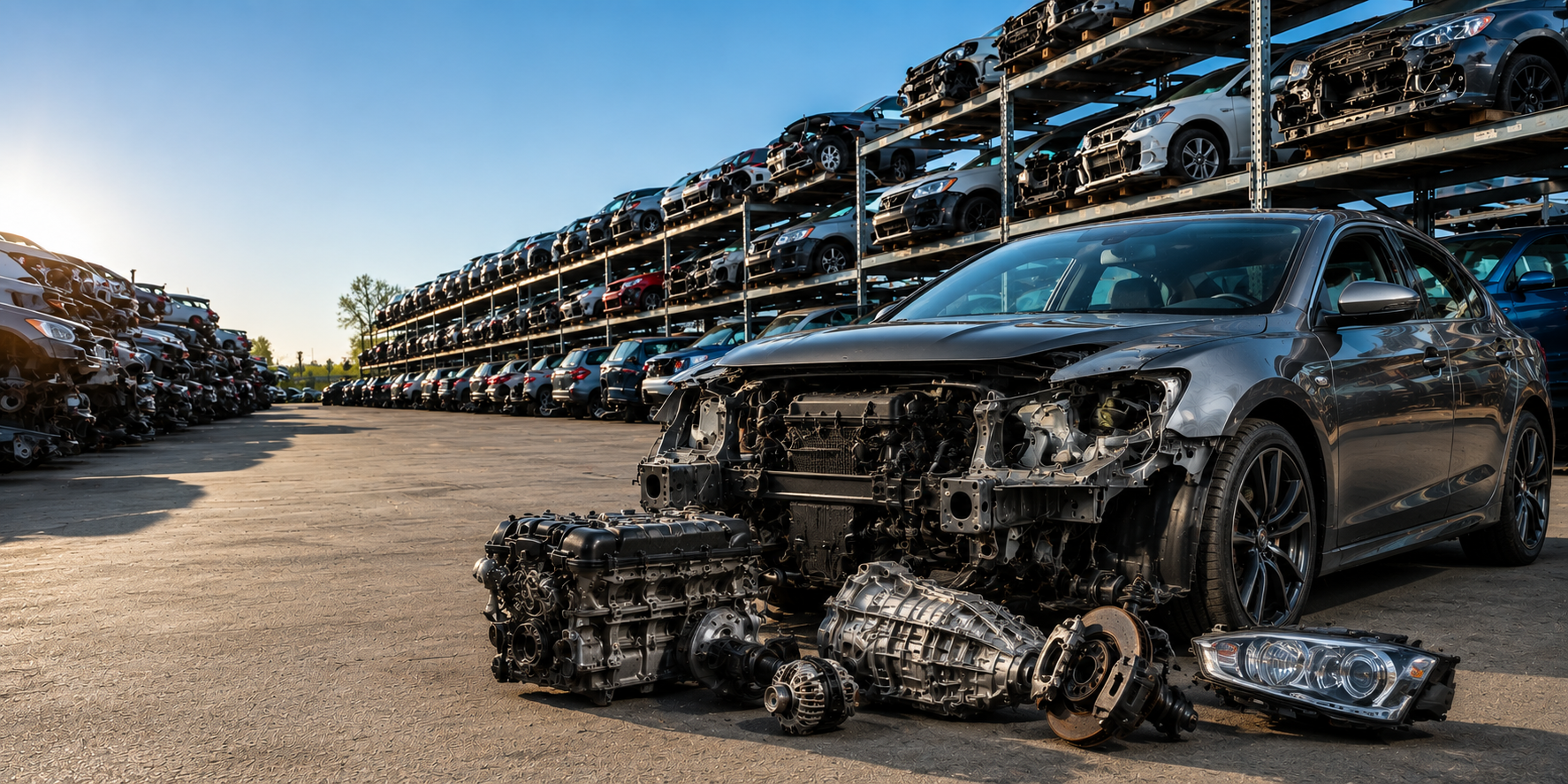 BCC Auto Parts automotive recycling and dismantling facility